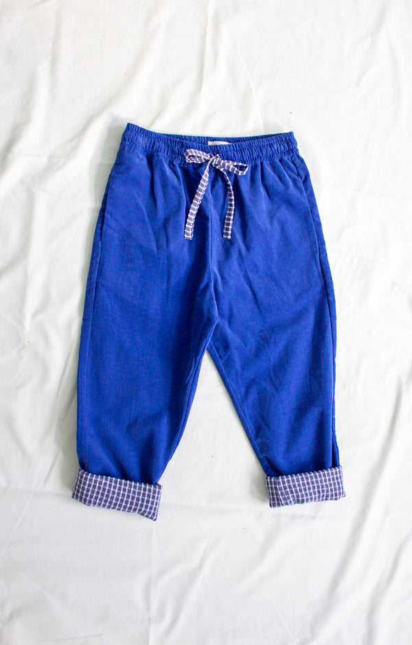 Charlie Blue Cord Trouser