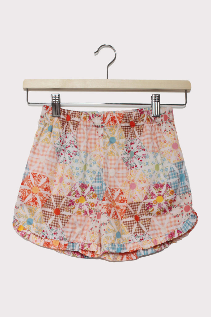 Lottie Patchwork Print Shorts