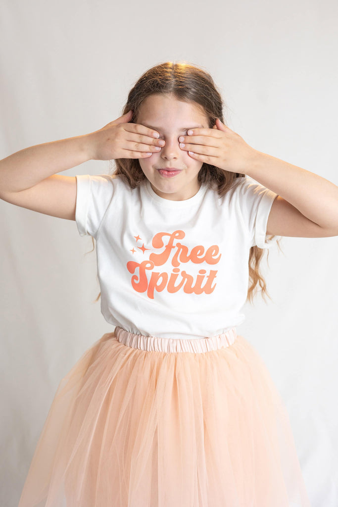 Free Spirit T-shirt - Coral